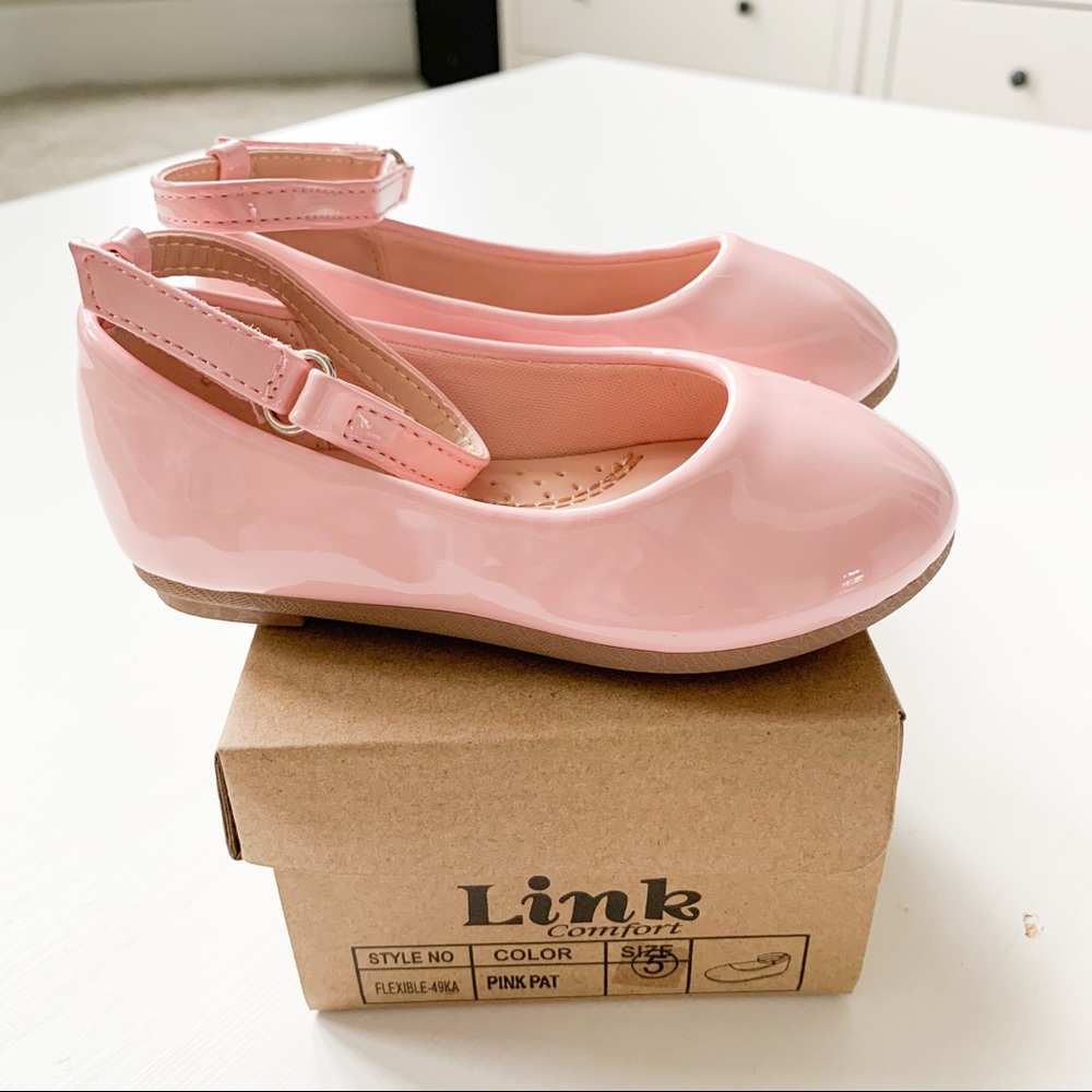 Link Pink Pat Toddler Flats - Picture 8 of 8